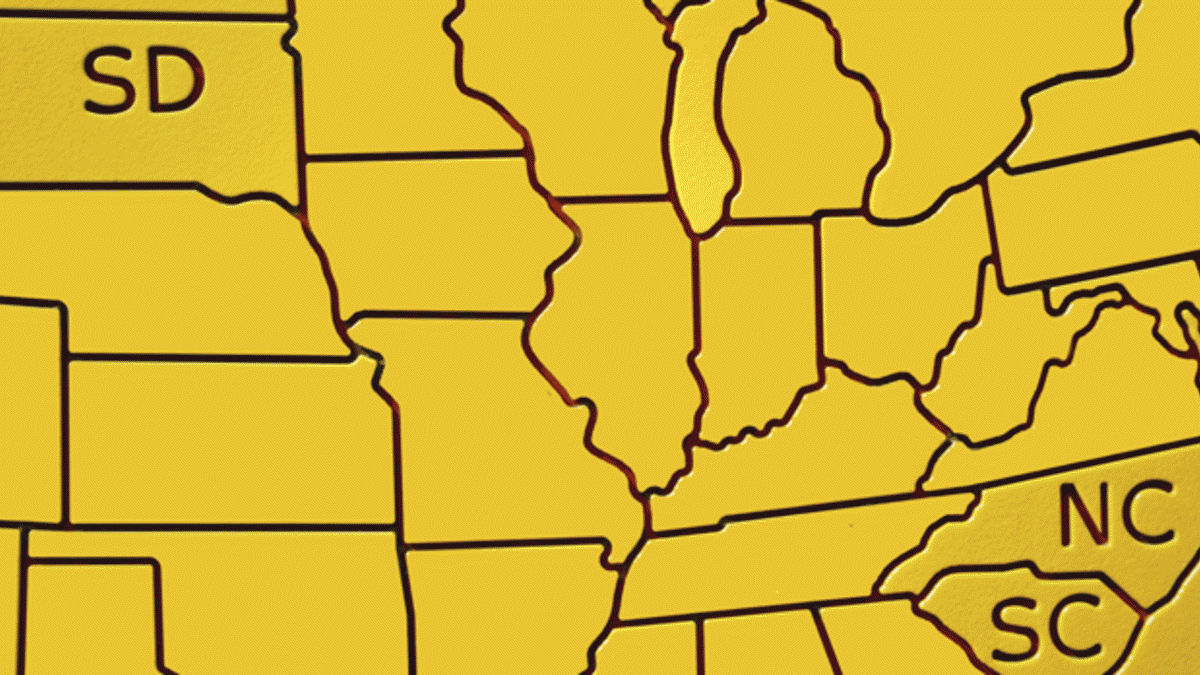 pourquoi y a-t-il deux dakotas et deux carolinas ?