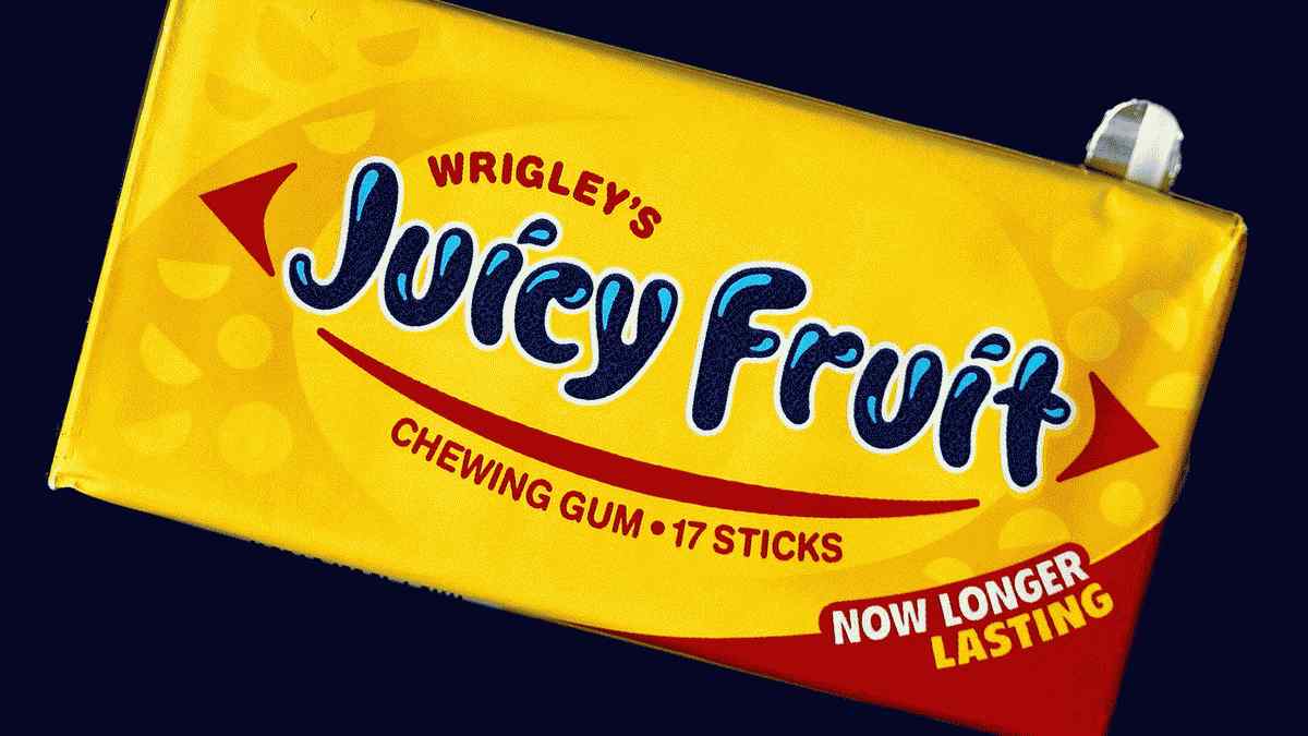 ジューシーフルーツガムは何味？